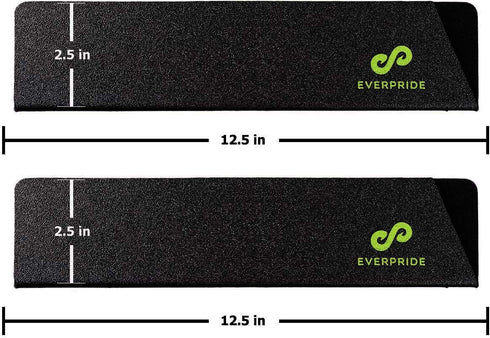 EVERPRIDE 12 Inch Chef Knife Guard Set (2-Piece Set) Long Knives Blade Edge Cover Sheaths for Chef’s Knives – Durable, BPA-Free, Felt Lined, Sturd...