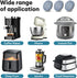 Appliance Slider for Kitchen Appliances, 36 PCS Self-Adhesive DIY Small Kitchen Appliance Slider for Most Countertop Coffee Maker, Air Fryer, Pres...