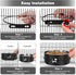 Crate Water Bowl No Spill, 2 Pack Hanging Dog Bowls for Kennel, Kennel Water Bowls Mountable, Dog Food Bowls for Crates, Large Stainless Steel Pet...