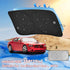 Vepagoo Car Windshield Sun Shade Window Cover Shade Interior Sun Protection Curtain 59inX29in, UV Rays and Sun Heat Protector, Keep The Car Interi...