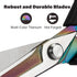 QMVESS Premium Fabric Scissors 9.5 Inch Heavy Duty Scissors All Purpose Titanium Coating Forged Stainless Steel Sewing Scissors, Ergonomic Comfort...