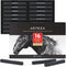 ARTEZA Compressed Charcoal Sticks Set of 16 – Medium and Hard Drawing Crayons for Sketching, Shading, Line Work in Charcoal Art and Figure Drawing...