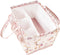 Baby Caddy Diaper Bag - Changing Bag Baby Multi-Function Travel Diaper Caddy Bags for Baby Care, Large Capacity, Stylish and Durable (Pink)...
