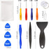 Kaisi Professional Electronics Opening Pry Tool Repair Kit with Metal Spudger Non-Abrasive Nylon Spudgers and Anti-Static Tweezers for Cellphone i...
