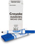 Crayola Broad Line Markers - Blue (12Ct), Markers for Kids, Bulk School Supplies for Teachers, Nontoxic, Marker Refill with Reusable Box...