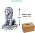 Pot feet for Outdoor planters, Planter Pot risers Indoor, Pot Elevators for Planters, 3 pcs Pack Lion Shaped Resin Pot Toes Improve Airflow and Dr...