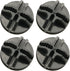 HJ Garden 10PCS Wire Cube Connectors Plastic Wire Grid Cube Storage Shelving Unit Connectors Closet Clasp Buckle Clip for Storage Cabinet DIY Modu...