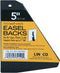 Single Wing Self-Stick 5-inch Easels - Black Sold in 2s -...