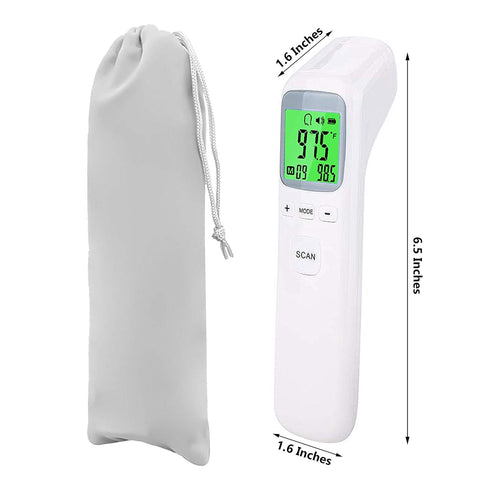 Non-Contact Forehead Thermometer - Infrared Digital Thermometer for Adults Kids Elderly, Touchless Temperature Scanner for Fever with Body and Obj...