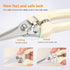 Garden Scissors for Plant, Tip Pruning Shears for Cutting Flowers, Trimming Plants, Bonsai and Fruits Picking (Straight Tip Scissors)...