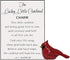 Ganz The Lucky Little Cardinal Charm with Story Card New...