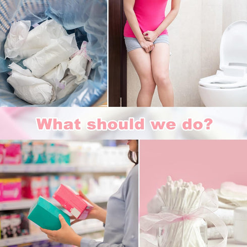 Sanitary Napkin Disposal Bags, 200 Pcs Feminine Hygiene Disposal Bags, Self-sealing Seals, Women Sanitary Disposal Bags, Privacy Protection, Dispo...
