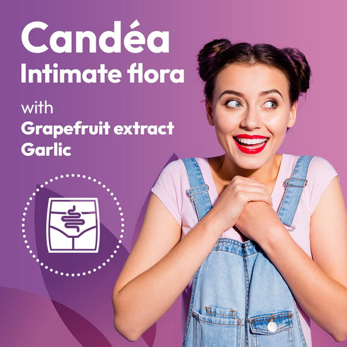 Bio-Kult Candéa Probiotic, Advanced Multi-Strain Formulation for Intimate Flora with Grapefruit Extract and Garlic – 60 Capsules...
