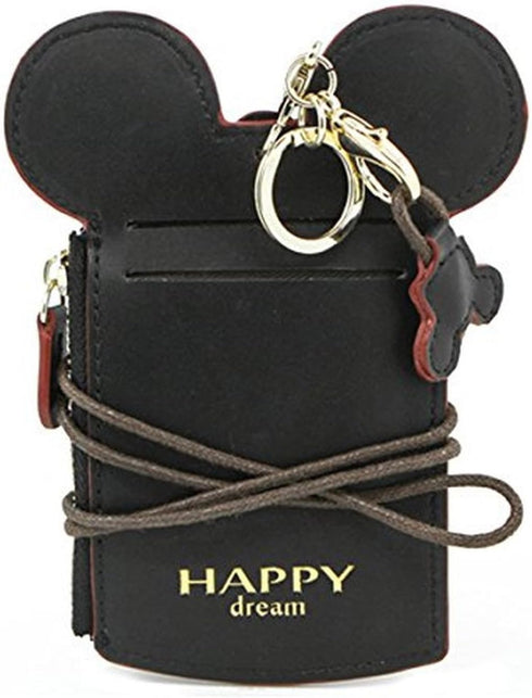 LEECCO Neck Pouch,Trend Small Travel Leather Student ID Card Holder Lanyard Neck Pouch Bag With Coin Wallet Purse for Students Women Kids Girls...