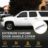 Tutor Auto Chrome Door Handle Covers Compatible with Chevrolet Silverado Tahoe Suburban Avalanche, GMC Yukon Sierra, Cadillac Escalade 2007-2014 -...