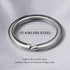 Enenes 50PCS Stainless Steel Split Key Rings - 10/20/30mm Durable Metal Keychain Rings with Spring Lock, Jewelry Findings for Keys, DIY Crafts, ID...