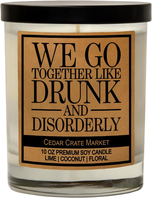 Cedar Crate Market -Funny Candles for Women Adult Humor - Friend, Friendship Gifts for Women, Inappropriate Candles, Bestie Presents, Men, Funny B...