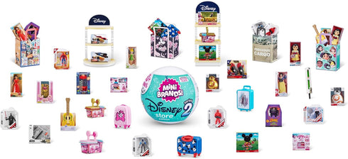 5 Surprise Disney Mini Brands Series 2 by ZURU (2 Pack) Amazon Exclusive and Mystery Collectibles Toys Over 60 Minis to Collect...
