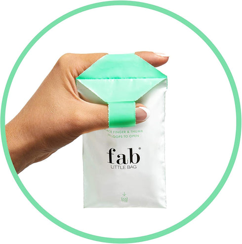 Fab Little Bag Starter Plus Pack - 45 Sanitary Disposal Bags Plus Recyclable Refill Pack for Out and About (45 Pack)...