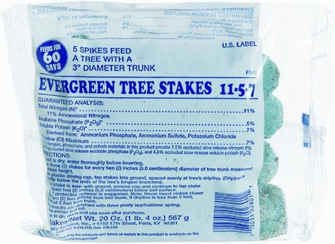 Jobe’s Slow Release Evergreen Fertilizer Spikes, Easy Plant Care for Cypress, Arborvitae, Pine, Cedar, and Many More Acid Loving Trees, 5 Count...
