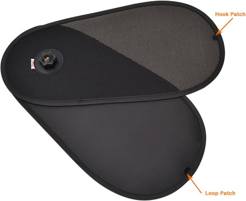 TFY Car Window Sunshine Blocker Sun Shade Protector for Baby & Kids - Fit Most of Vehicle, Most of Sedan, Ford, Chevrolet, Buick, Audi, BMW, Honda...