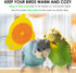 Bird Cage Heater for Cockatiels Parrots Conure Finches Parakeets Heater Bird Heater for Cage Snuggle Up Bird Warmer Heater 12V Birdcage Warmer 18W...