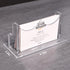 Business Card Holder for Desk Clear Acrylic Business Card Display Stand for Office Exhibition Home, 1 Slot Horizontal (Pack of 2)...