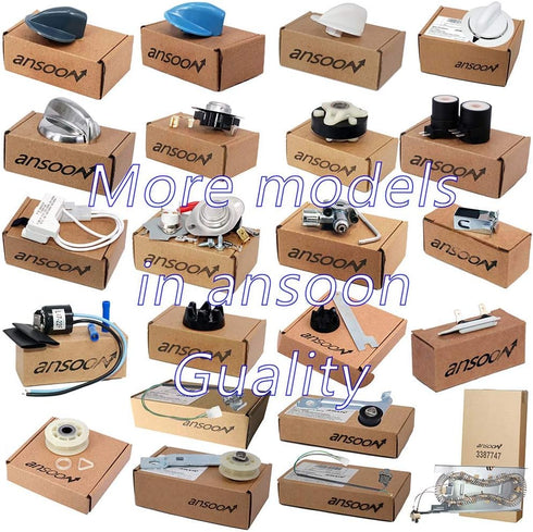 Ansoon 279834 Dryer Gas Valve Coil Kit Replacement Part Compatible for Whirlpool Dryers Replaces PS334310 AP3094251 12001349 694540 694539 306105 306106 EAP334310