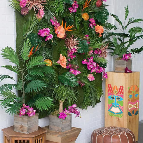 Tiki Tribe Stencils, 16 Pcs Tiki Totems Face with Open Mouth Stencils Reusable Template A4 Size for Painting on Wood Fabric Canvas Wall DIY Art Pr...