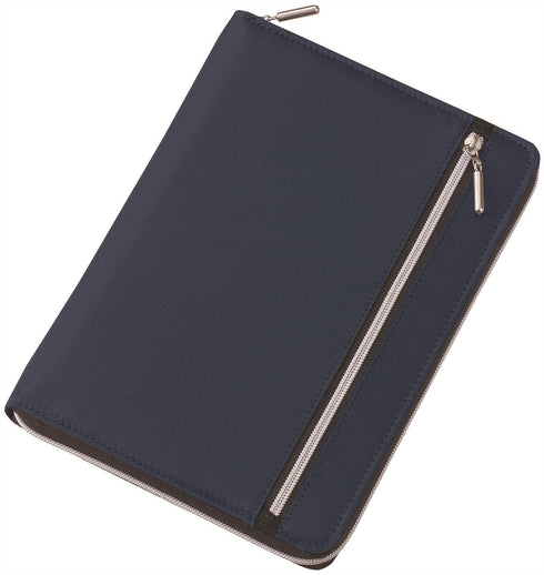 Raymay Fujii CN182K Notebook Cover Notebook Cover A5 Nilon Multi-Cover Notebook, Navy...