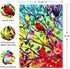 Tree Birds Garden Flags 12x18 Double Sided Decorative Yard Flags for Outside...