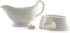 Norpro Porcelain Gravy Sauce Boat with Stand and Candle...