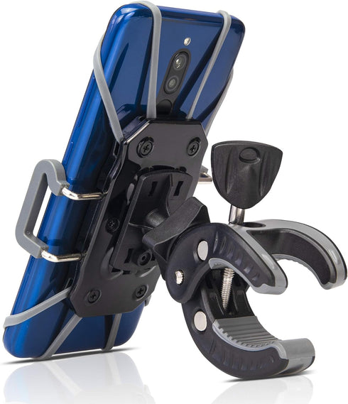 Baby Stroller Phone Holder, Shopping Cart, Golf Cart, Push Cart, Bike Phone Mount, for Motorcycle, Scooter, ATV, Boat, Spin Bike, Treadmill, Handl...