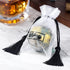 100 Sided Dice Set Translucent Black DNDND D100 Die with Pouch for Dungeons and Dragons DND (Translucent Black with White Number)...