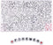 1400pcs Letter Beads, Alphabet A-Z Beads for Jewelry Making and DIY Bracelets, Necklaces, Key Chains, 4x7mm Round Letter Beads Kits for Jewelry Ma...
