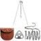 Stainless Steel Camping Gear and Equipment - Campfire Cooking Accessories Set - Radiate Portable Round Cookware - Dutch Oven Camping Cookware - Ou...
