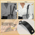Microfiber Leather Shoulder Strap Pad for Women Tote Purses, Handbag, Satchels, Hobo Purses? 9" x 1.75", Black...