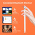 Simple Deluxe Stylus for iPad, iPad Pen with Bluetooth Shortcut, Battery Level Display, iPad Pencil Compatible with iPad Pro 11/12.9" 2018-2022, i...