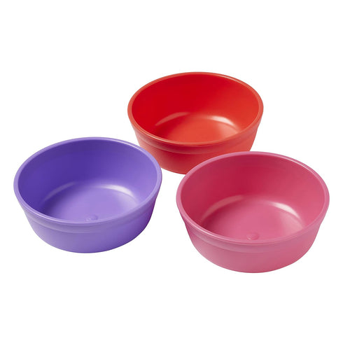 ECR4Kids ELR-18100-BE My First Meal Pal Snack Bowls – BPA-Free, Dishwasher Safe, Stackable Bowls for Baby, Toddler and Child Feeding - 3-Pack, Ber...