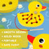 Wooden Lacing Toys for Toddlers, Educational and Learning Montessori Fine Motor Skill Toys, Perfect Toddler Travel Toys, Early Learning Developmen...