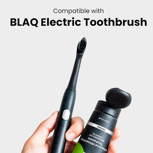 BLAQ Electric Toothbrush Replacement Heads - Sonic Toothbrush Heads Replacement - BLAQ Electric Toothbrush Refill - Optimal Plaque Control Toothbr...