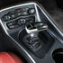 Compatibility with Charger 2015+ Car Center Gear Shift Knob Cover Accessories Black Carbon Fiber Paint......