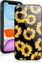 ZIYE Compatible with iPhone 11 Case Sunflower with Camera Lens Protective Cover for Girl for Women,Hard PC Back Anti Slip Grip Bumper Protective C...