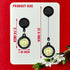 4 Pack Retractable Nurse Watch for Nurses Doctors, Clip-on Hanging Lapel Nurse Watch Silicone Cover Brooch Fob Pocket Watch Badge Reel...