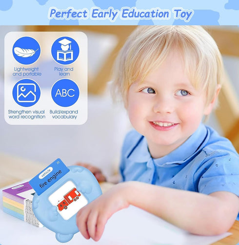 Toddler Talking Cards Toys, Preschool Learning Toy for 3 4 5 6 Years Boys Girls, Educational Montessori Speech Therapy Autism Toys with 224 Sight ...
