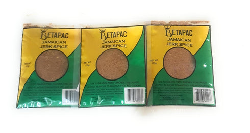 Betapac Jamaican Jerk Seasoning, 113g Pack of 3...