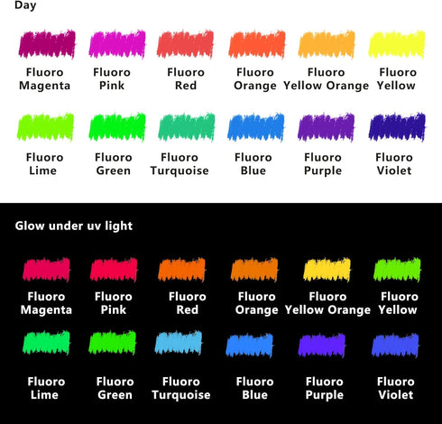 Artecho Neon Oil Pastels Set of 12 Colors (10x70mm), Soft Oil Pastels for Art Painting, Drawing, Blending, Oil Crayons Pastels Art Supplies...