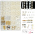 funluck Pearls Beads Kit with Hole-Jewelry Making Pearl Beads Supplies Including Gold&Sliver Beads-White Pearls for Crafting with Charms-Ideal for...