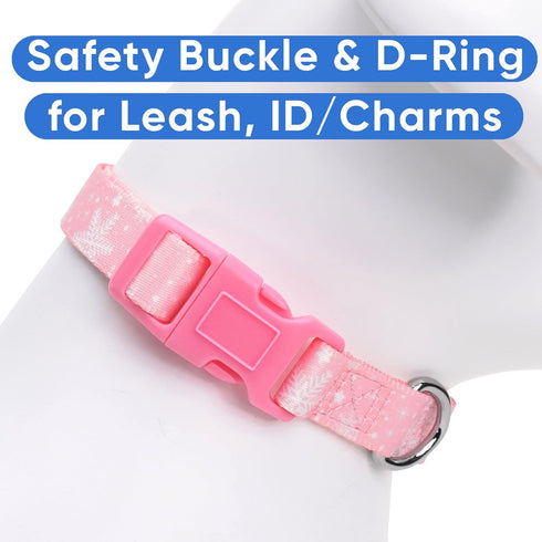 Pawtitas Soft Adjustable Puppy Collar Leash Harness Sold Separately Personalized Customizable Dog Collar Embroidered Customize Pet Name Phone Numb...