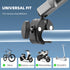 Pocket 3 Camera Bike Mount Clamp Motorcycle Handle Holder Aluminum for Insta360 X4 X3 X2 Ace Pro Go 3S, for DJI Osmo Pocket 3 2 Mobile 6 4 Action ...